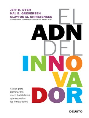 cover image of El ADN del innovador